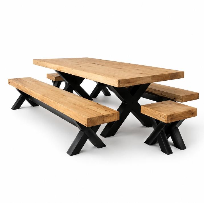 10 Seater Crossed Leg Combo Set