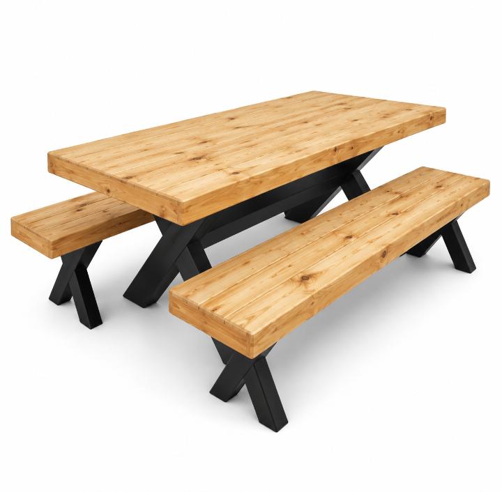 14 seater Crossed Leg Set