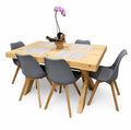 6 Chairs and Table Set