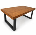 Oregon Table With Wood Unshaped Legs