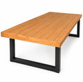 Light Meranti Boardroom Table